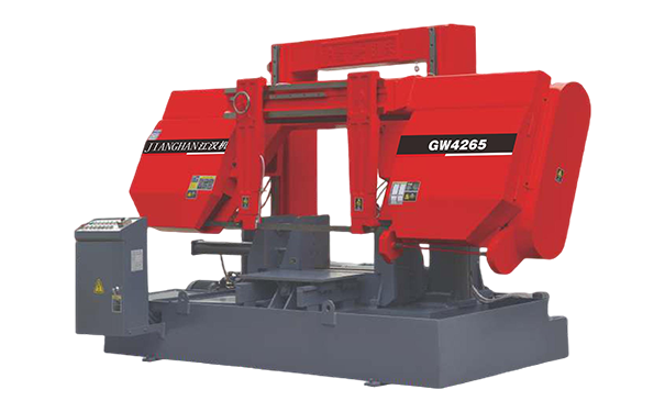 凤岗镇GW4265双柱龙门卧式带锯床