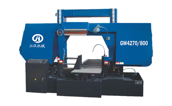 凤岗镇GW4270/800双柱龙门卧式带锯床